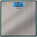 Taylor Precision Easy-To-Read 400 lb Capacity 74074102 Bathroom Scale, 11-13/16”H x 11-13/16”W x 2"D, Silver 1 thumbnail image