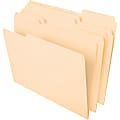 Pendaflex 1/3 Tab Cut Letter Expanding File - 8 1/2" x 11" - 3/4" Expansion - Assorted Tab Position - Manila - 50 / Box 1 thumbnail image