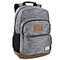 Trailmaker Dome Backpack With 17" Laptop Pocket, Gray/Brown