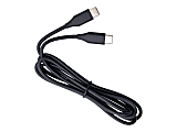Jabra Evolve2 USB-C Data Transfer Cable - 3.94 ft USB-C Data Transfer Cable - First End: USB Type C - Second End: USB Type C - Black