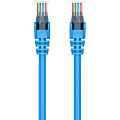 Belkin 900 Series Cat.6 UTP Patch Cable - RJ-45 Male Network - RJ-45 Male Network - 1ft - Blue