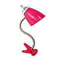 LimeLights Flossy Flexible Gooseneck Clip Desk Lamp, Adjustable, Pink 1 thumbnail image