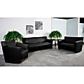 Flash Furniture Hercules Majesty Bonded LeatherSoft™ Sofa, Black
