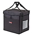 Cambro Delivery GoBags, 12" x 15" x 15", Black, Set Of 4 GoBags
