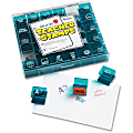 Learning Resources Jumbo Teacher Stamps Set - Message Stamp - "Super!, Great work!, Late, Needs Improvement" - Assorted - Plastic Plastic - 1 Each 1 thumbnail image