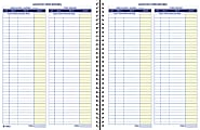 Adams® Monthly Bookkeeping Book, 8 1/2" x 11"