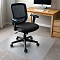 Floortex® TrYlok® 45" x 53" Rectangular Chair Mat for Low Pile Carpets 1 thumbnail image
