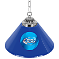 Trademark Global Hanging Ceiling Lamp, 1-Light, 13 1/2"H, Blue Bud Light® Shade