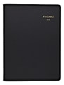 AT-A-GLANCE® 2-Person Daily Appointment Book, 8-1/2" x 11", Black, January to December 2020