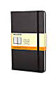 Moleskine Classic Hard Cover Notebook, 3-1/2" x 5-1/2", Ruled, 192 Pages, Black