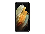 OtterBox Defender Rugged Carrying Case Holster For Samsung Galaxy S21 Ultra 5G Smartphone, Black 1 thumbnail image