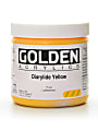 Golden Heavy Body Acrylic Paint, 16 Oz, Diarylide Yellow