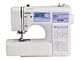 Brother HC1850 - Sewing machine - computerized - 130 stitches - 8 one-step buttonholes - LCD display 1 thumbnail image