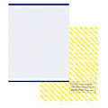 Medicaid-Compliant Basic Security Laser Prescription Forms, Full Sheet, 1-Up, 8-1/2" x 11", Blue, Pack Of 2,500 Sheets 1 thumbnail image