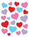 Teacher Created Resources Stickers, 1-1/8" to 1/2", Charming Hearts, Pack Of 120 Stickers