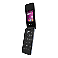 BLU Diva T390X Flip Cell Phone, White 1 thumbnail image