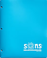 SONS System Pocket Folders, 9-1/2" x 12-1/2", Blue 1 thumbnail image