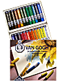 Van Gogh Superfine Oil Pastels, 2 3/4", Assorted, Set Of 24