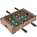 Trademark Games Mini Tabletop Foosball, 12 1/8" x 20" x 3 7/8", Brown