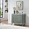 Coast to Coast Riverdale 43”W Farmhouse Credenza With 2 Doors, Green 1 thumbnail image