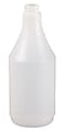 Continental Multi-Purpose Polyethylene Center Neck Spray Bottle, 24 Oz, Clear