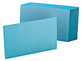 Oxford® Color Index Cards, Unruled, 4" x 6", Blue, Pack Of 100 1 thumbnail image