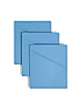 Smead® Slash File Jackets Convenience Pack, 9 1/2" x 11 3/4", Blue, Pack Of 25 1 thumbnail image