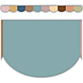 Teacher Created Resources Die-Cut Border Trim Strips, Scalloped, 3" x 35", Everyone is Welcome, Pack Of 12