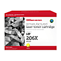 Office Depot® Remanufactured Yellow High Yield Toner Cartridge Replacement For HP 206X, OD206XY 1 thumbnail image