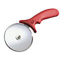 American Metalcraft Stainless-Steel Pizza Cutter, 4", Red 1 thumbnail image
