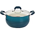Oster Corbett 5.4 Qt Non-Stick Aluminum Dutch Oven, Blue 1 thumbnail image