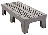 Cambro Vented Dunnage Rack, 12"H x 21"W x 48"D, Speckled Gray 1 thumbnail image
