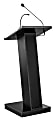 Oklahoma Sound ZED Lectern With Speaker, 49”H x 19-3/4”W x 19-3/4”D, Black 1 thumbnail image