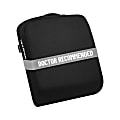 Mind Reader Ergonomic Seat Cushion, Memory Foam, 3"H x 17-1/2"W x 18"D, Black