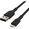Belkin® Lightning-To-USB-A Braided Cable, 1M/ 3,3 Ft, Black 1 thumbnail image