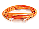 C2G Cat5e Non-Booted Unshielded (UTP) Network Crossover Patch Cable - Crossover cable - RJ-45 (M) to RJ-45 (M) - 7 ft - UTP - CAT 5e - orange