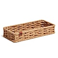U Brands Woven Catch-All Tray - 1 Compartment(s) - Sturdy - Brown - 1 Each