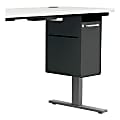 HON® Fuse Undermount Storage Cubby Unit, 20"H x 10"W x 15"D, Charcoal 1 thumbnail image