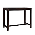 Linon Walker Counter Pub Table, 36"H x 47-1/4"W x 23-3/4"D, Walnut 1 thumbnail image