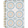 Cambridge® Santiago Weekly/Monthly Planner, 8-1/2" x 5-1/2", Orange/Blue/Yellow, January To December 2022, 1570-201 1 thumbnail image