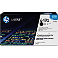 HP 649X High-Yield Black Toner Cartridge, CE260X