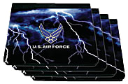 Integrity by California Color Military Pride iPad Cases, Air Force Pride, 11"H x 10 1/2" W x 1"D, 60% Recycled, Mulitcolor, Pack Of 4