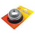 Hygloss Call Bells, 4", Silver, Pack Of 6 1 thumbnail image
