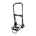 Kantek 200 Lb Capacity Ultra-Lite Folding Cart, 200 Lb Capacity, Black