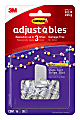 Command Adjustables Repositionable Clips, Clear, Pack Of 14 Clips/30 Strips 1 thumbnail image