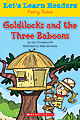 Scholastic Let's Learn Readers, Goldilocks And The Three Baboons
