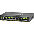 Netgear 8-Port Gigabit Ethernet PoE+ Smart Managed Plus Switch - 8 Ports - Manageable - 2 Layer Supported - GS308EPP100NAS 1 thumbnail image