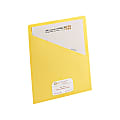 Smead® Slash File Jackets Convenience Pack, 9 1/2" x 11 3/4", Yellow, Pack Of 25 1 thumbnail image