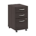 Bush Business Furniture Arrive 16"W 3 Drawer Mobile File Cabinet - Assembled, Storm Gray, Standard Delivery 1 thumbnail image