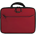 Mobile Edge SlipSuit Carrying Case (Sleeve) for 14" Notebook - Crimson Red - Ethylene Vinyl Acetate (EVA) Body - Handle - 11.2" Height x 14.2" Width x 1.5" Depth